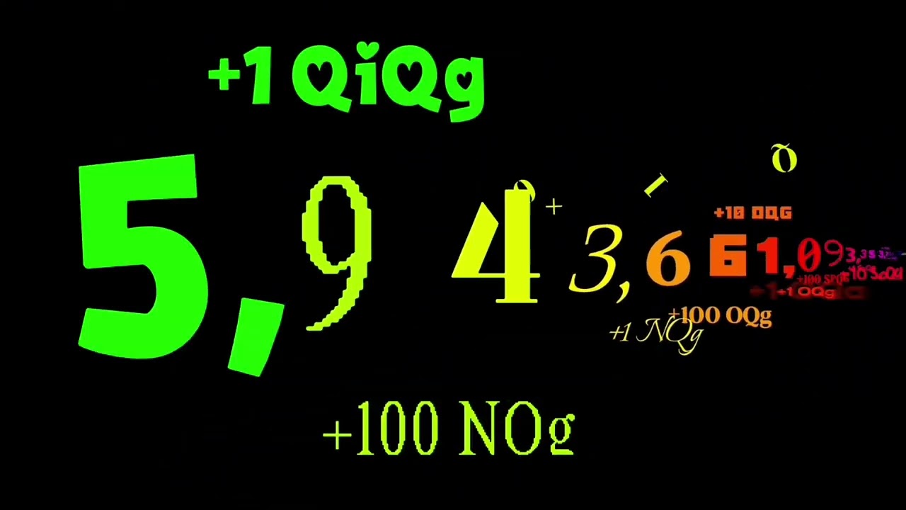 Numbers 0 to Duoquinquagintillion with sounds