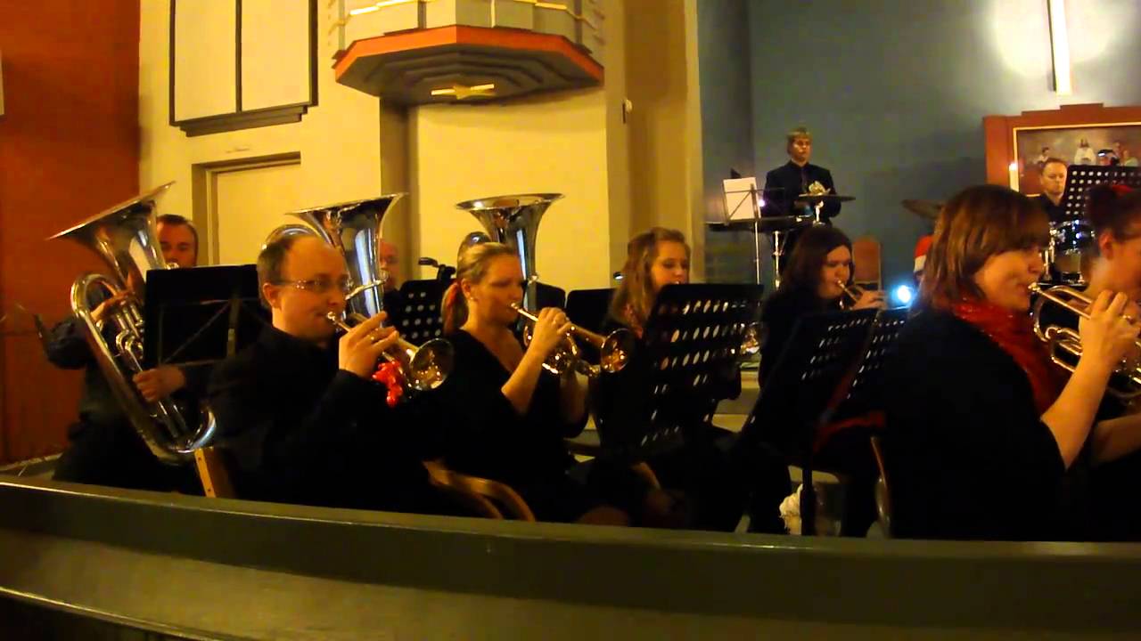 Borge Brass Band  Domen,avJan M Førde. Solist på ess-kornett Ken- Gøran Mikkelsen.