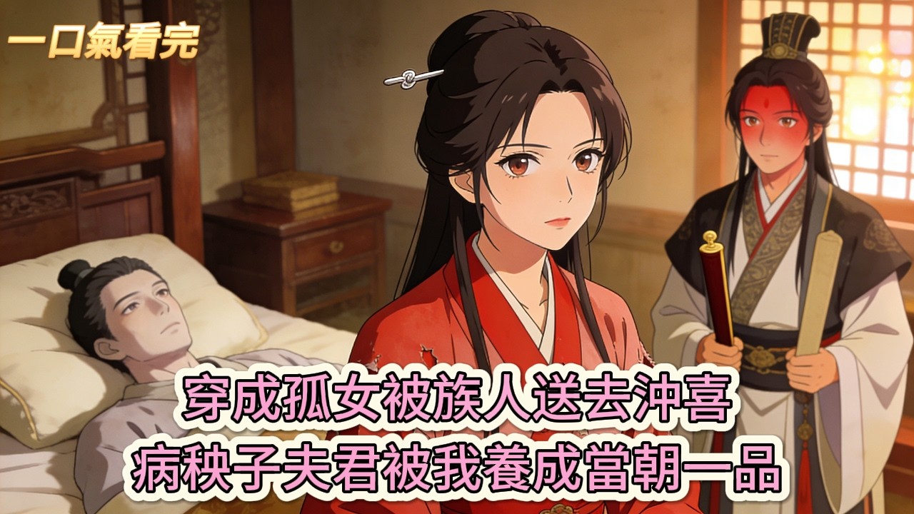 完结小说💕《沖喜娘子要和離，首輔大人追來了》穿成孤女被族人送去沖喜，病秧子夫君被我養成當朝一品#推文 #小说 #悠悠书屋