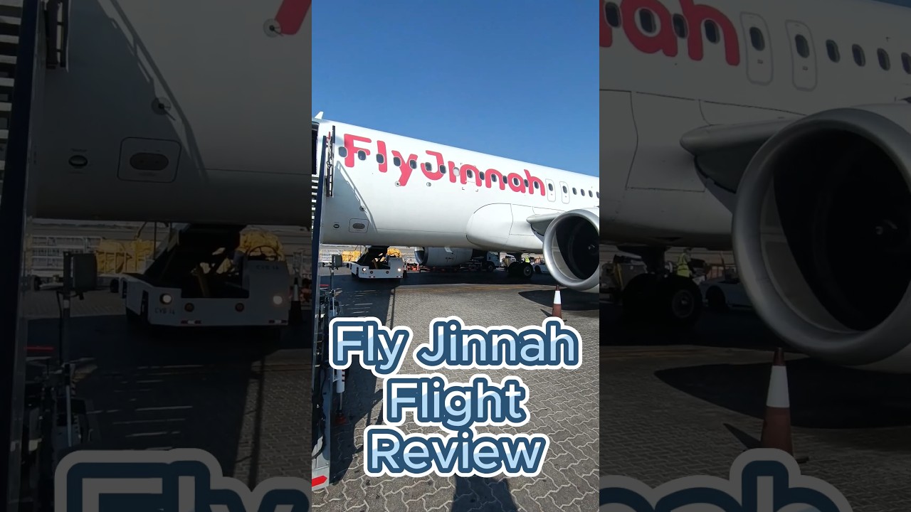 Fly Jinnah Flight Review - Sharjah, UAE to Lahore #flightreview