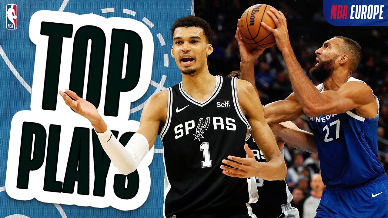 A FRENCH HEAD-TO-HEAD 🇫🇷💥 Wembanyama goes up against Gobert | Best Plays