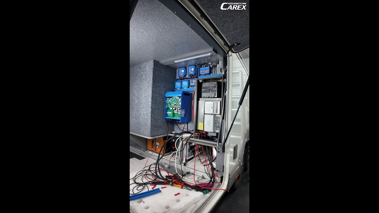 Perfekter Victron Energy Einbau! CAREX Reisemobiltechnik