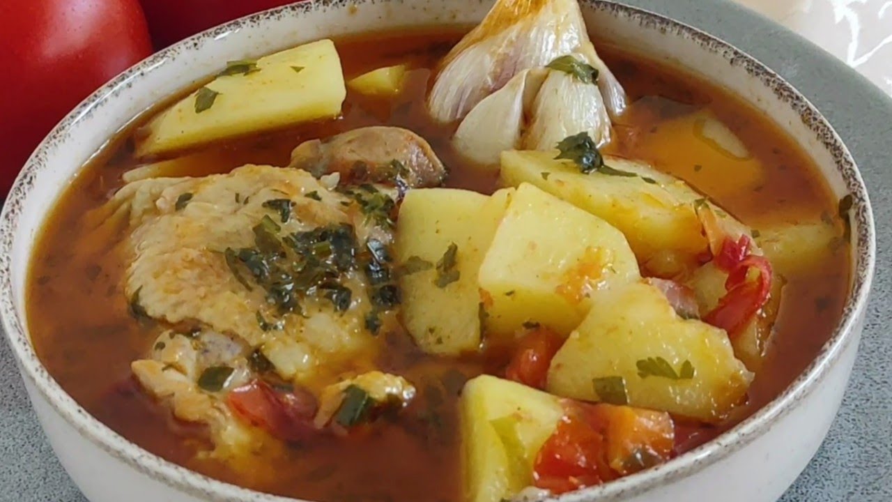 ĐUVEČ SA PILETINOM - Svi će isprazniti tanjire | Odličan recept! #4k