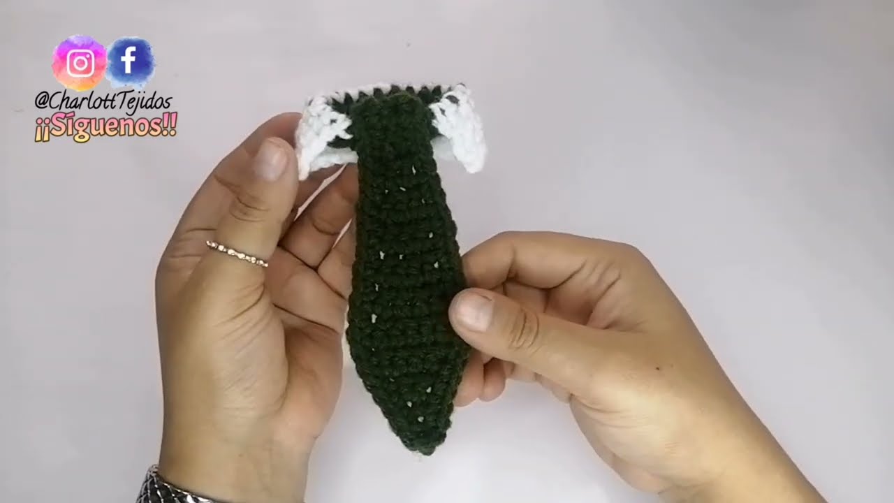 👑Woow que Padre👑 Mini Corbata 👨🏻‍💼 Tejida a Crochet para el día del Padre 🧓🏻 