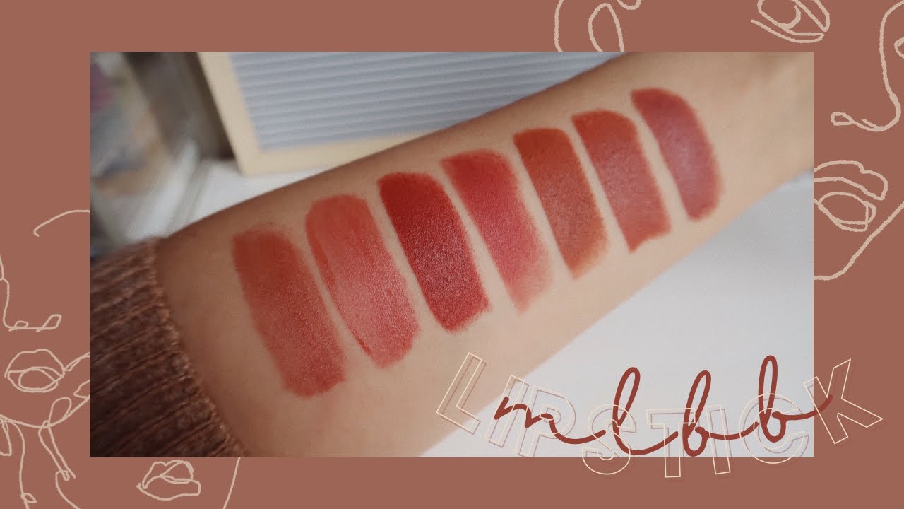My MLBB Lipstick Collection