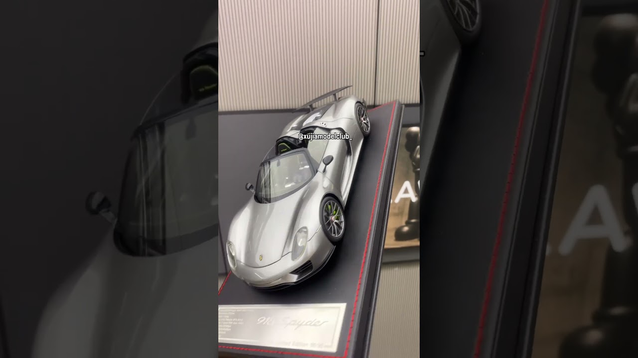 Dino Model 1/18 Porsche 918 Model car #carmodel #modelscale #118scale #porsche