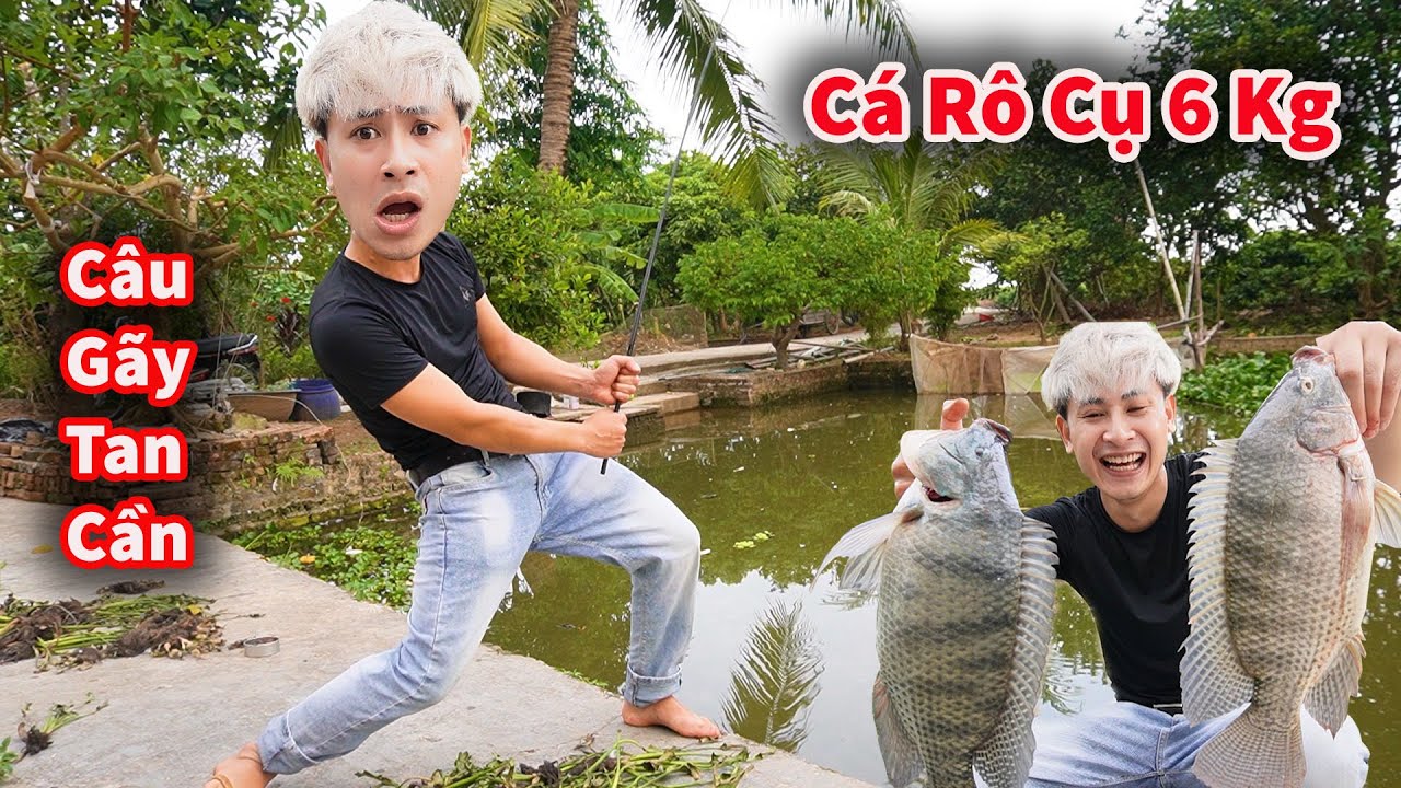 C&aacute;o Ca - C&acirc;u Được 2 Con C&aacute; R&ocirc; Cụ Xuống Thăm B&agrave; Ngoại 90 Tuổi