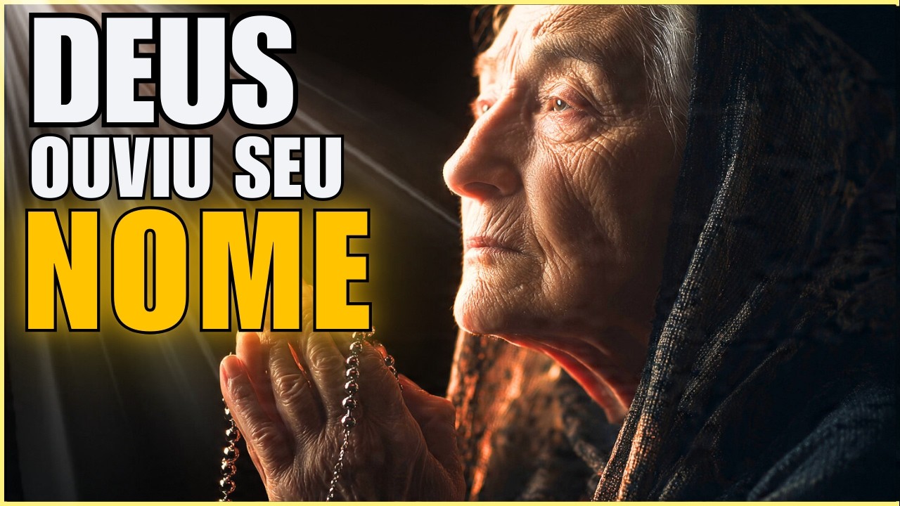 Hoje eu rezo pelo seu nome diante de Deus