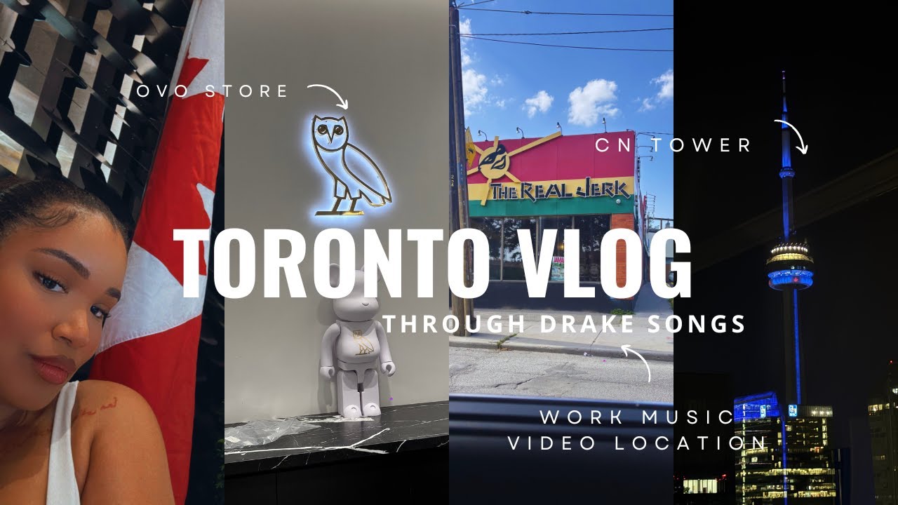 A Day in Drake’s Toronto 🇨🇦 | CN Tower, OVO Store & The Real Jerk