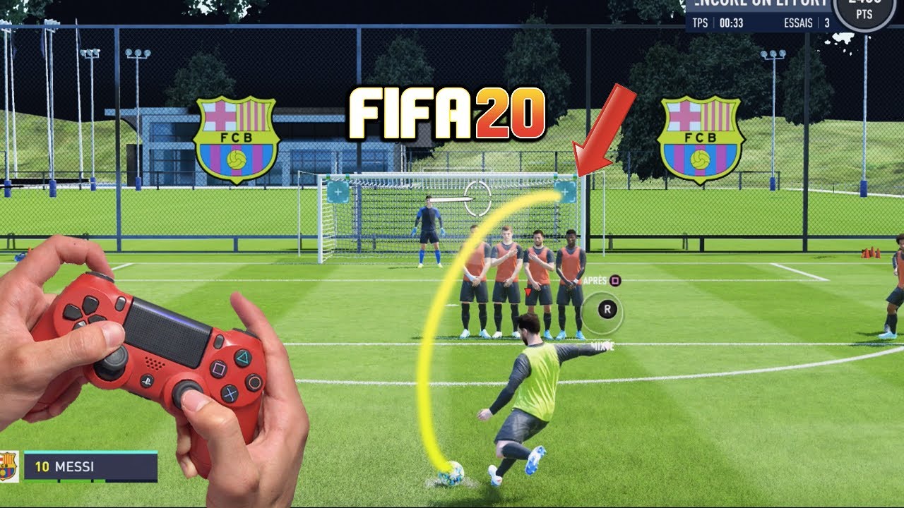 TUTO COUP FRANC FIFA 20 - Maîtriser le nouveau système de A à Z