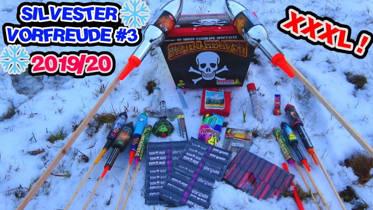 SILVESTER VORFREUDE IM SCHNEE❄️🧨💥 2019⧸2020  [Reupload]