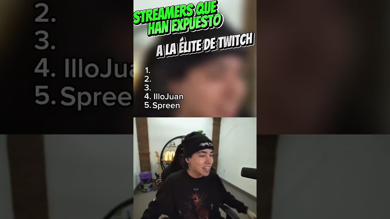 Streamers que desafiaron a la elite de twitch 🤯🔥 #twitch #streamers #illojuan #willyrex