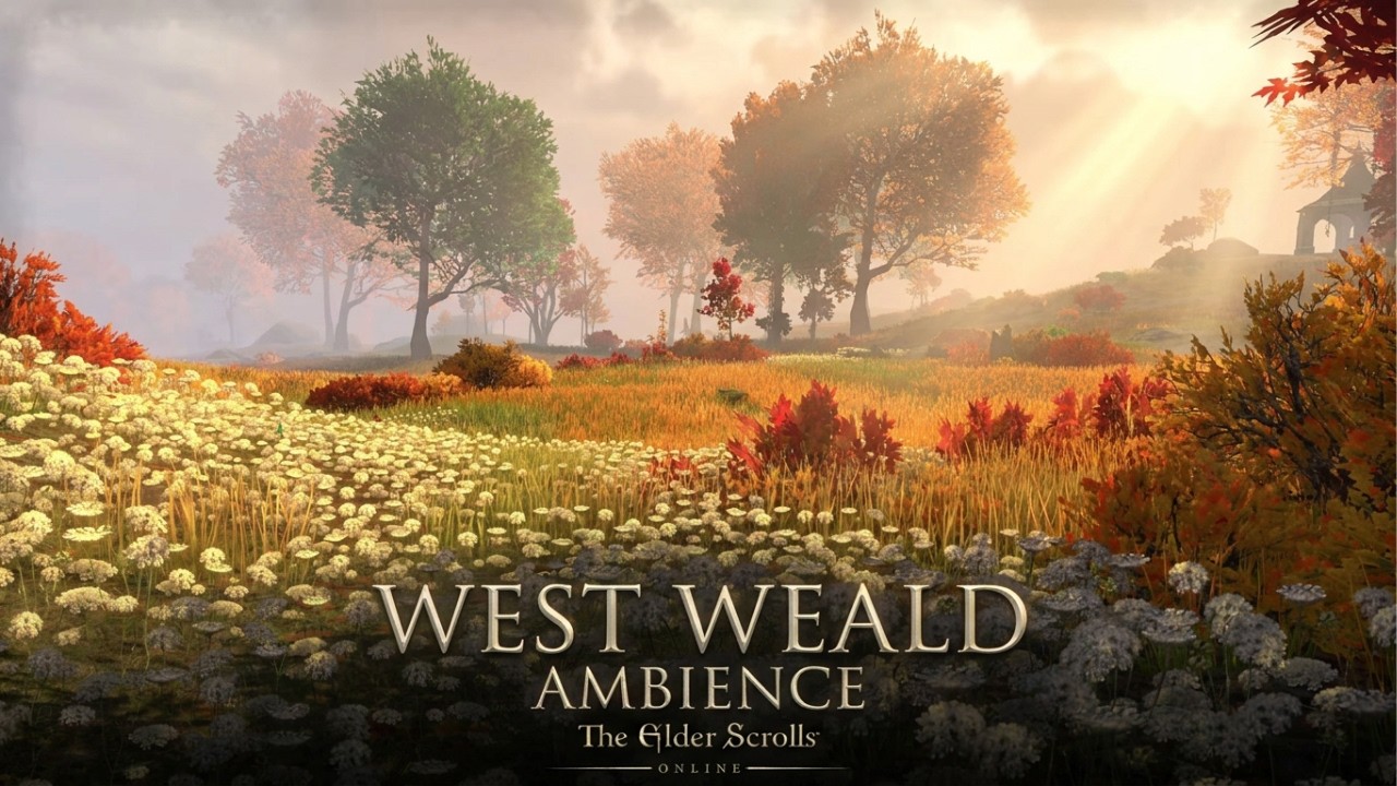 The Elder Scrolls Online. Music and Ambience. West Weald😴🌙🎶🌻