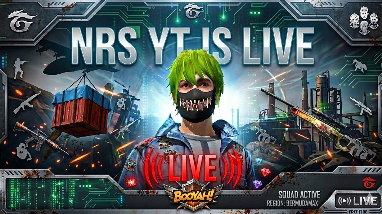 NRS YT is live free fire max