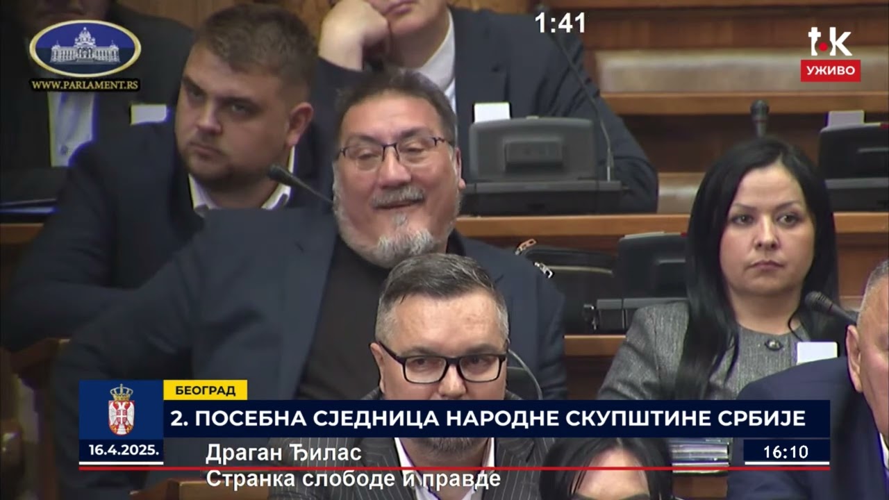 RASPRAVA Milenka Jovanova i Dragana Đilasa u Skupštini II TOK TV II 2025