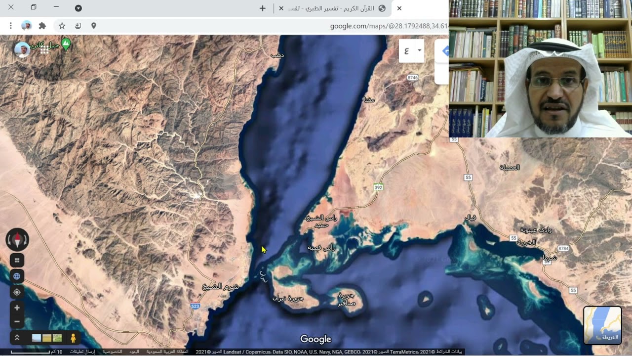 رحلة سيدنا موسى من أرض مدين