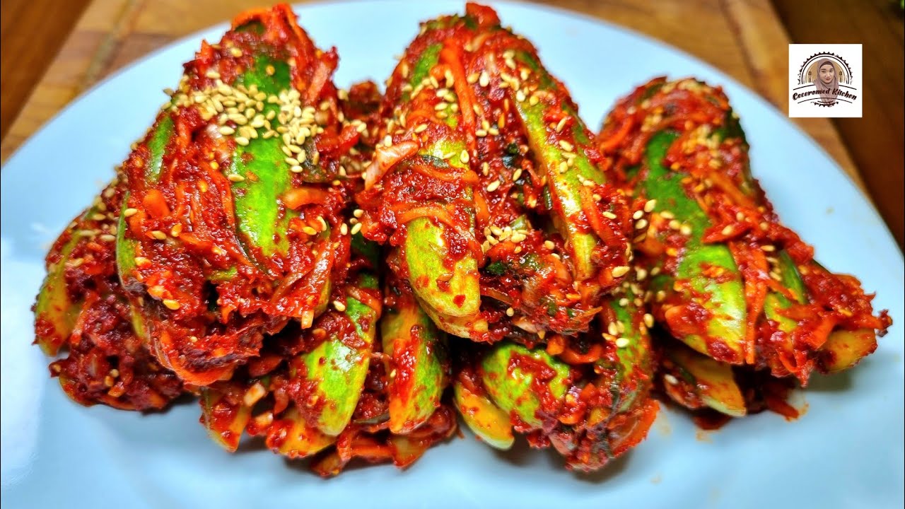 Kimchi Timun/ Korean Cucumber Kimchi Recipe, Quick and Tasty.