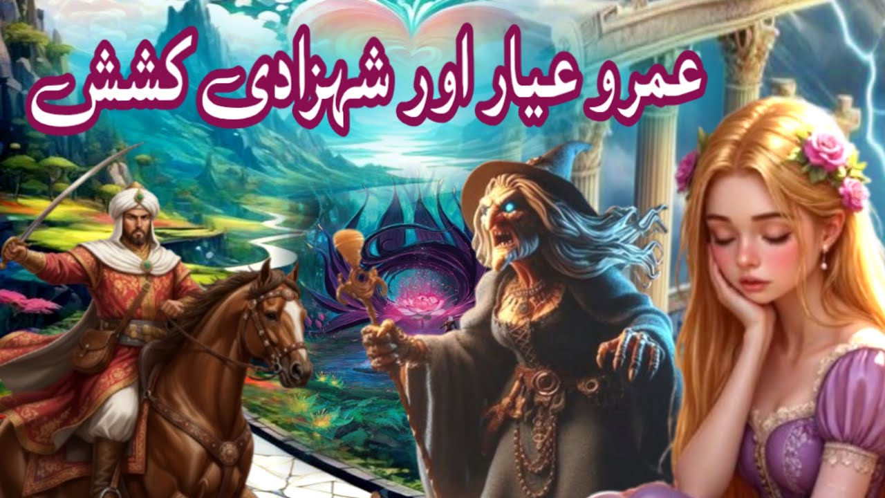 Umro Ayyar Aur Shehzadi Kashish | Urdu Moral Story | Umro Ayyar Ki KahaniyAn