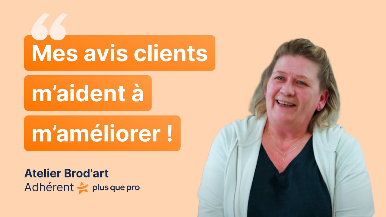 Atelier Brod'art fait partie du réseau Plus que pro