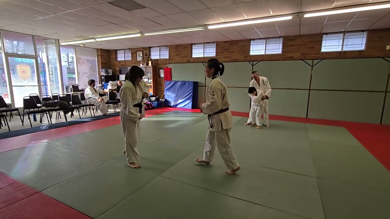 Saturday randori: Lesa & Frankie