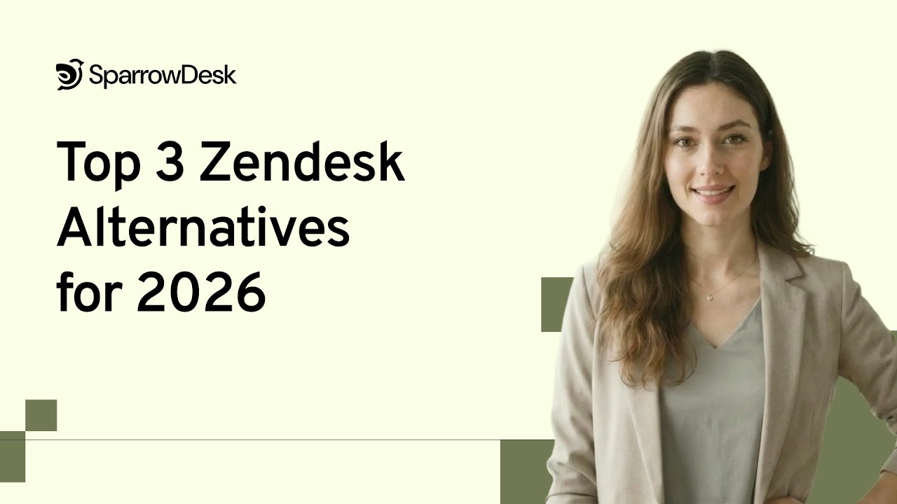 Top 3 Zendesk Alternatives for 2026