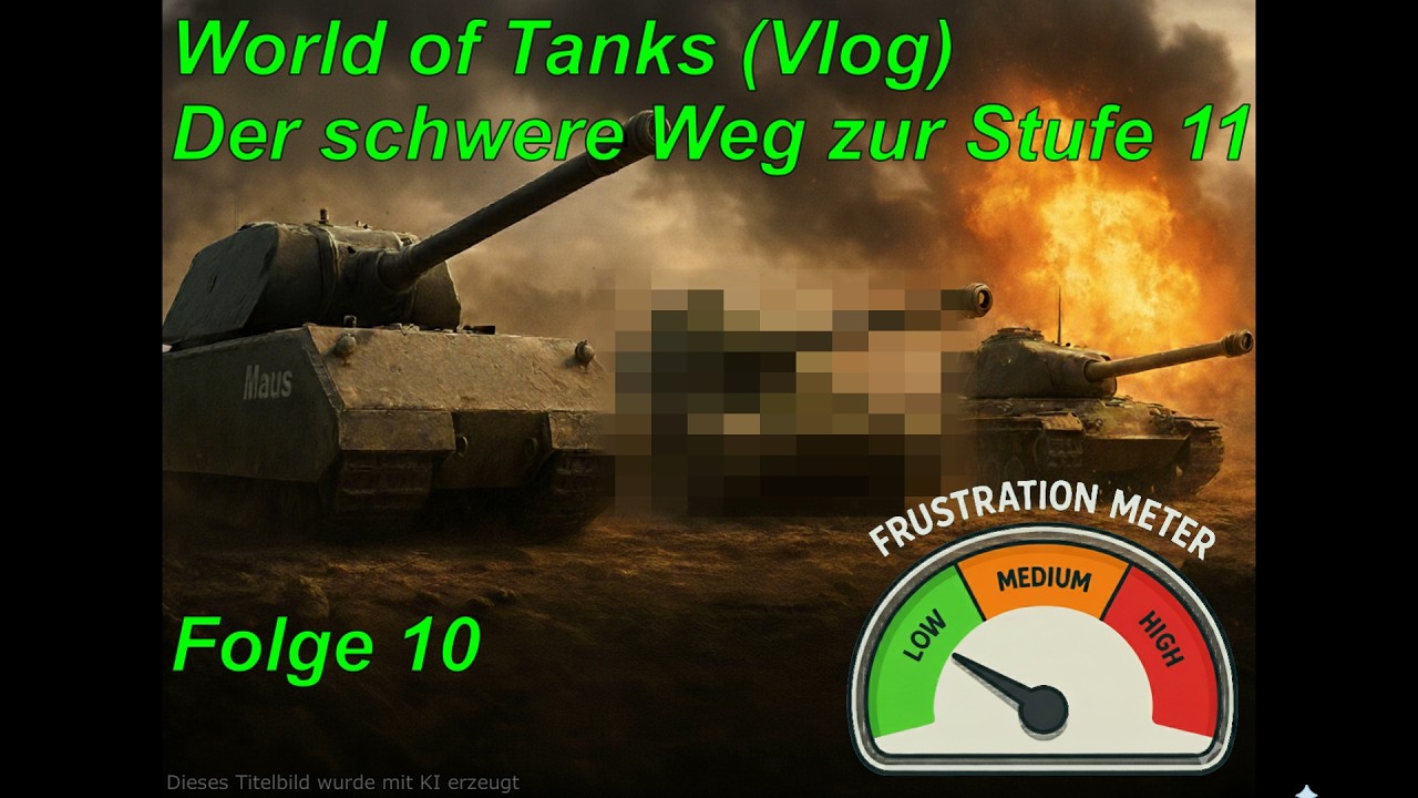 WoT - Der schwere Weg zur Stufe 11 #010 (Vlog)