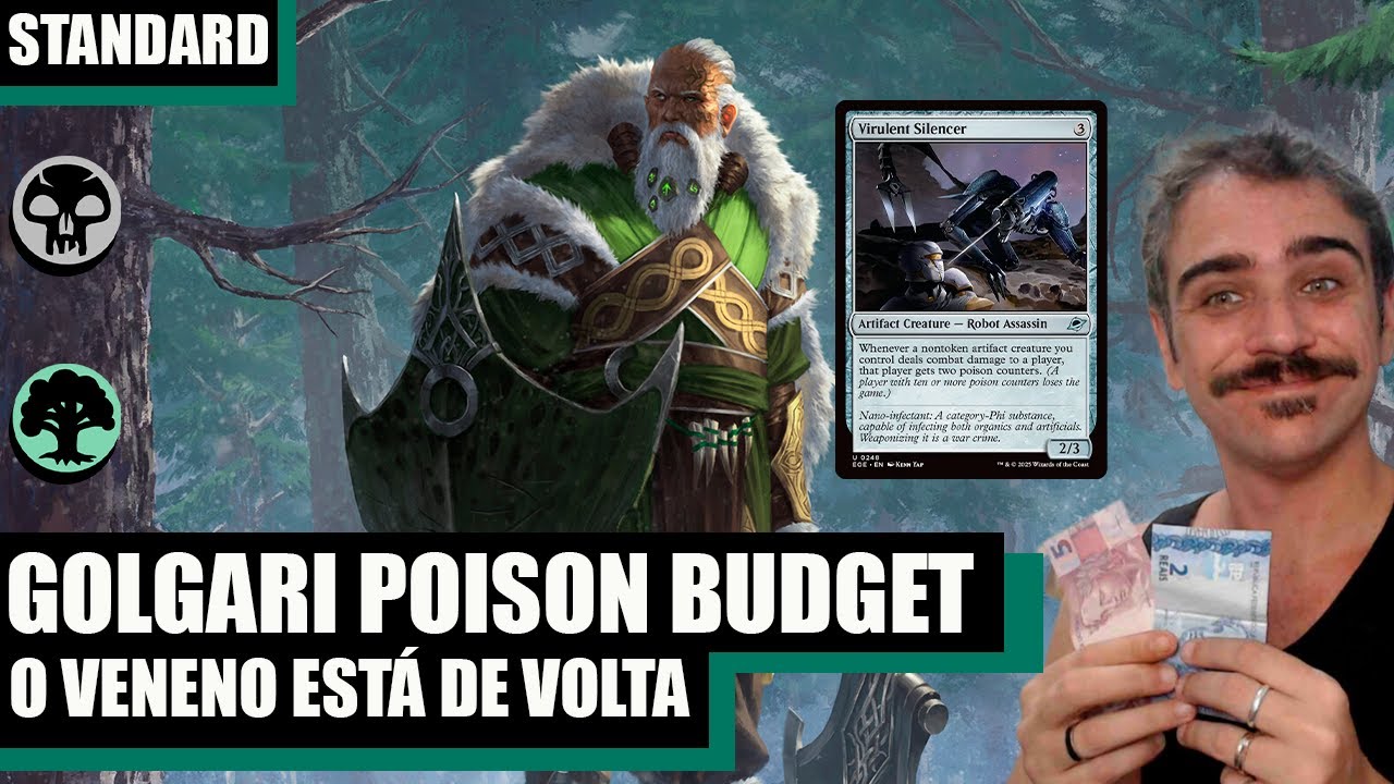 VENENO BARATO E MORTAL - Golgari Poison Budget- MTG STANDARD EOE