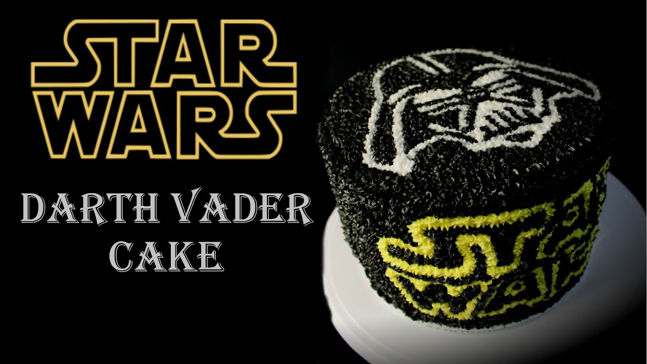 Star Wars ~ Darth Vader Buttercream Birthday Cake