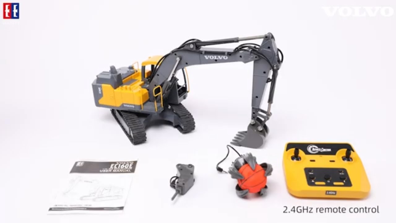 RC Excavator Volvo user manual | Double E E598
