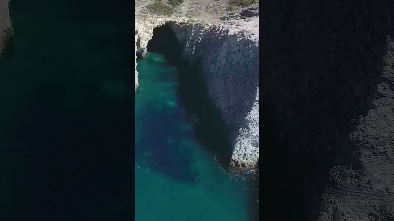 Coastal Tranquility: White Cliffs and Ocean Caves