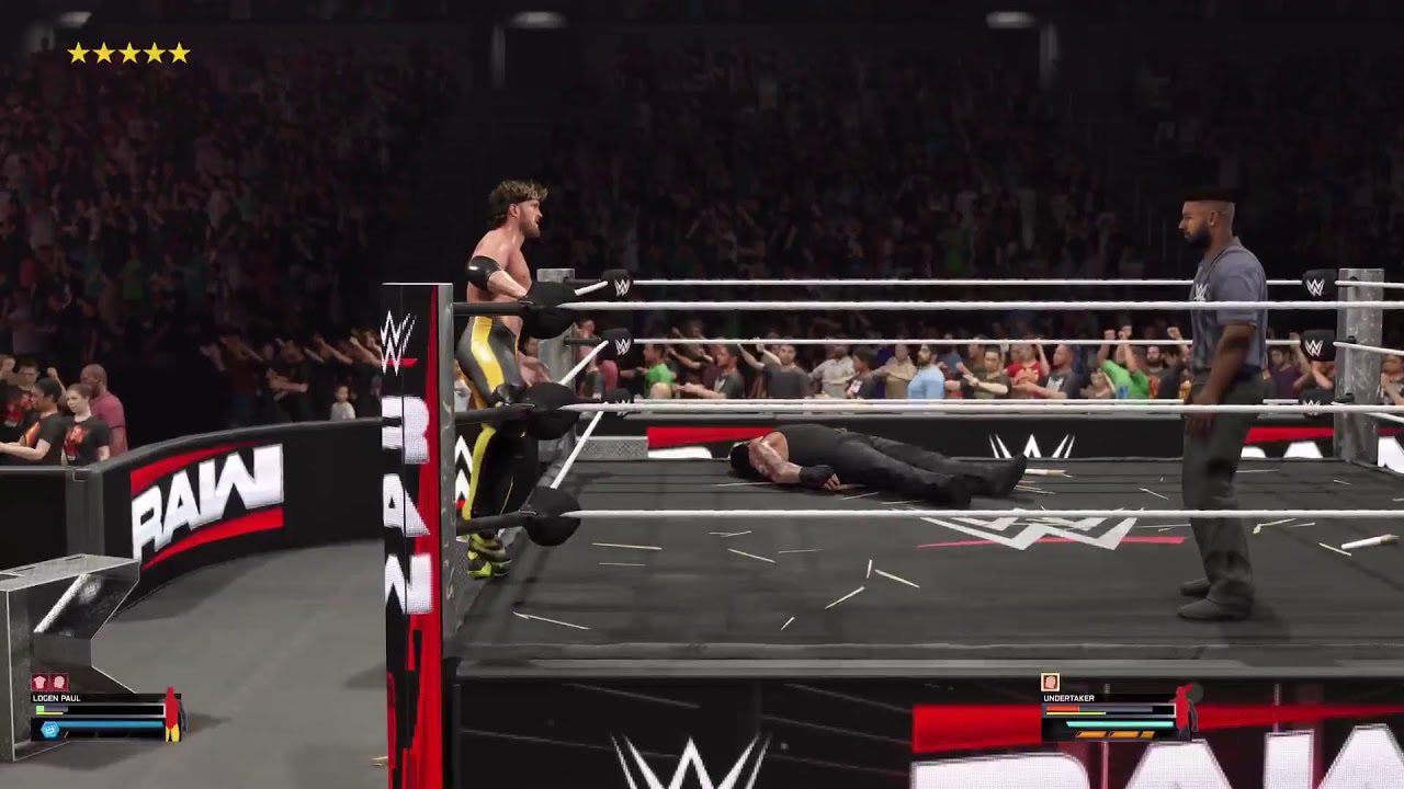 30 man Royal Rumble match.