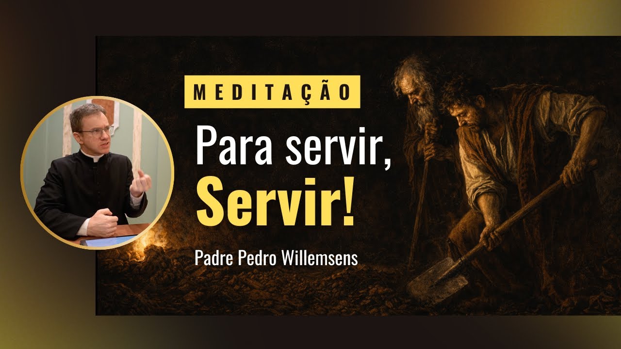 "Para servir, servir".