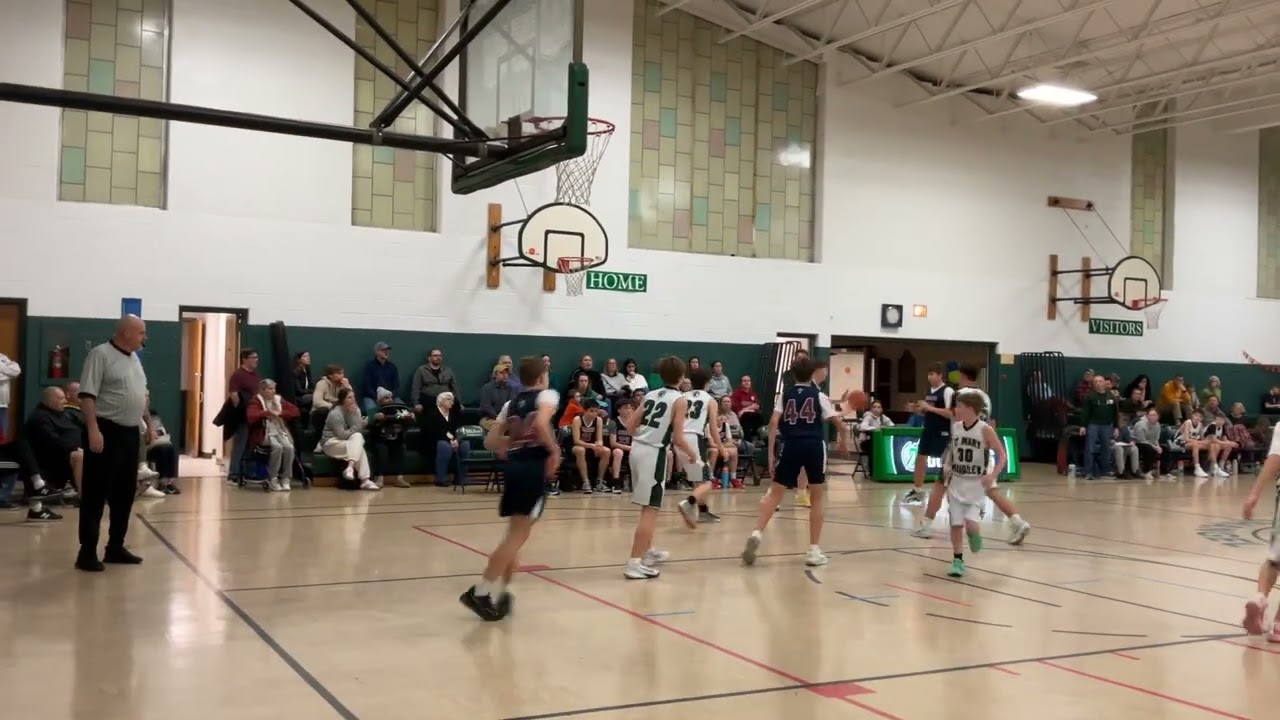 OLP 8th grade Kheriaty vs St Mary Mag Schicker tourney 2nd half