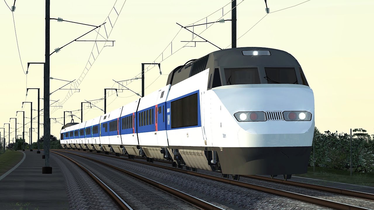 Train Simulator 2016 TGV Paris Montparnasse - Saint-Pierre-des-Corps