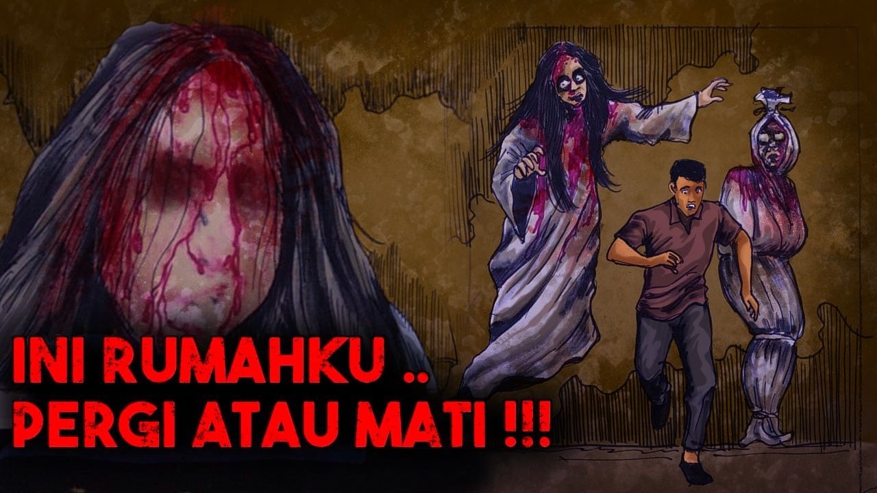 THIS IS MY HOUSE.. GO OR DIE!!! Horror Ghost Story