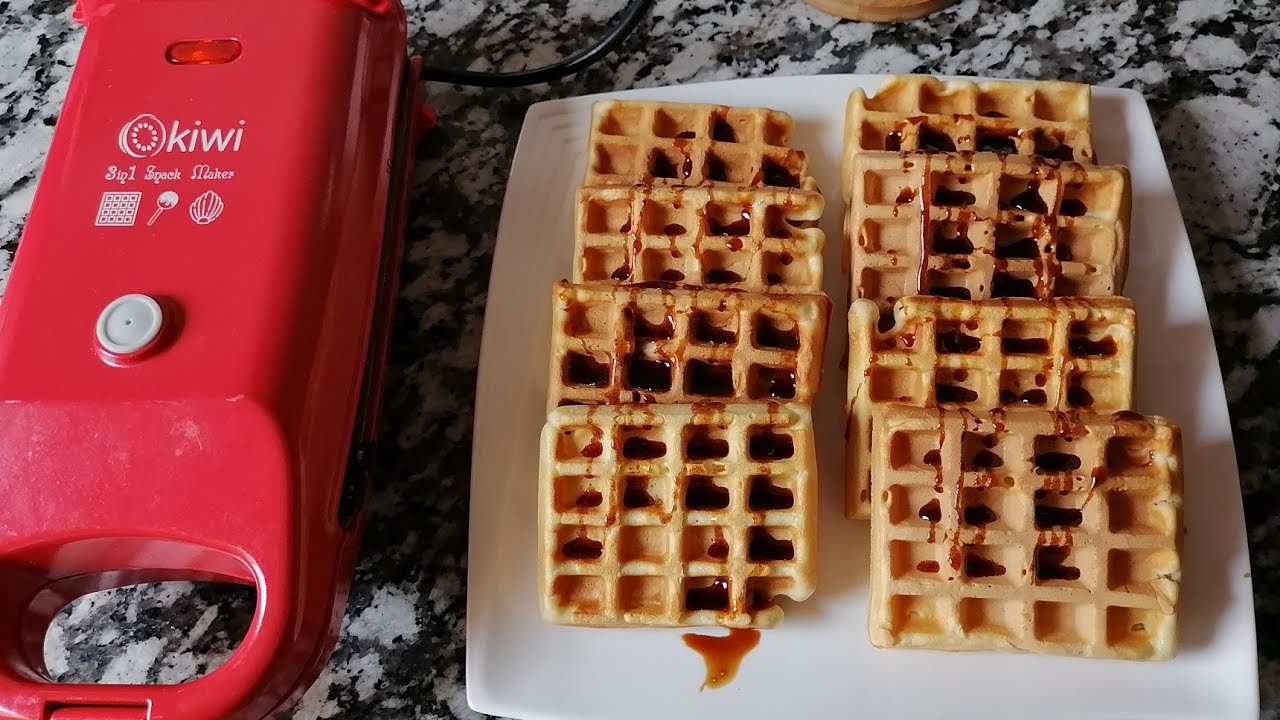 أحسن و أسهل و أسرع كوفر (وافل) ببيضة واحدة ممكن تحضريه في بيتك بآلة الكوفر من بيم bim maroc