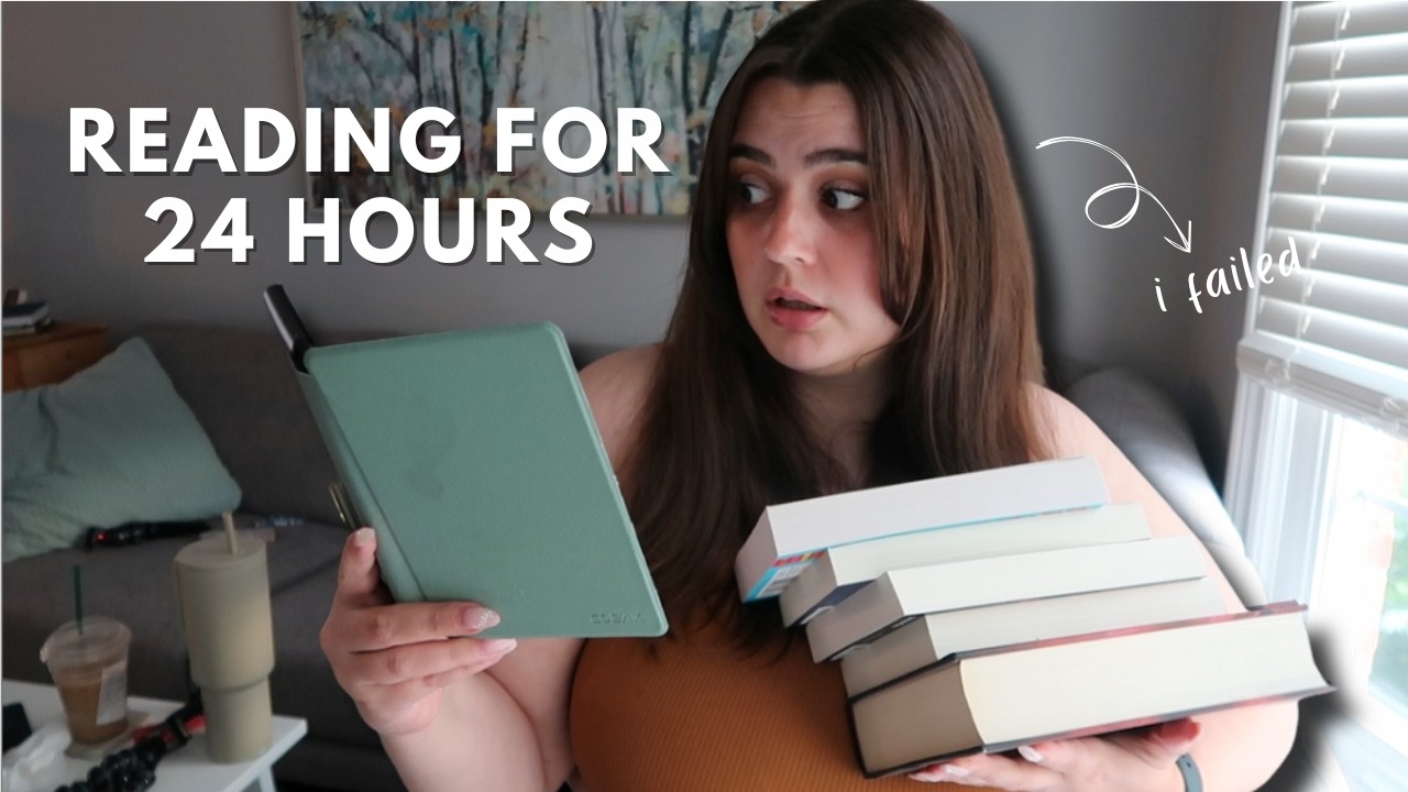 I tried reading for 24 hours straight.. | 24 hour reading challenge