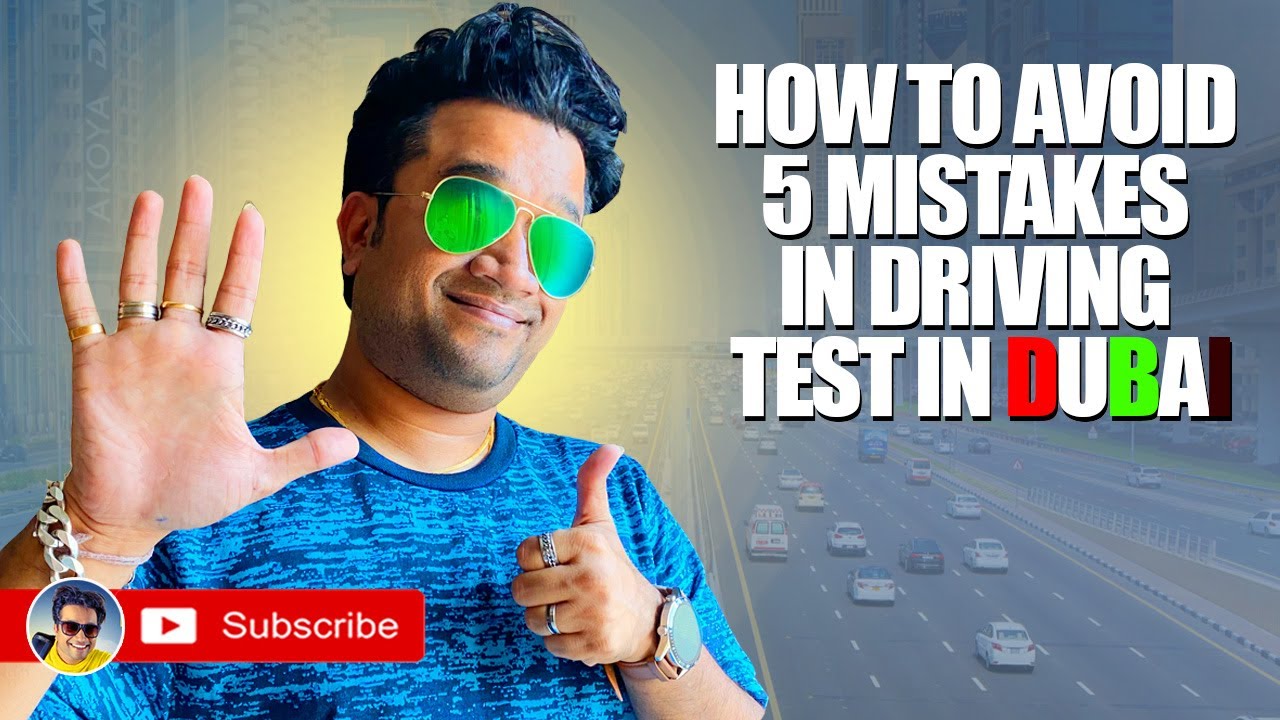 How to avoid 5 mistakes in driving test in Dubai | RTA Road Test in Dubai | Hindi