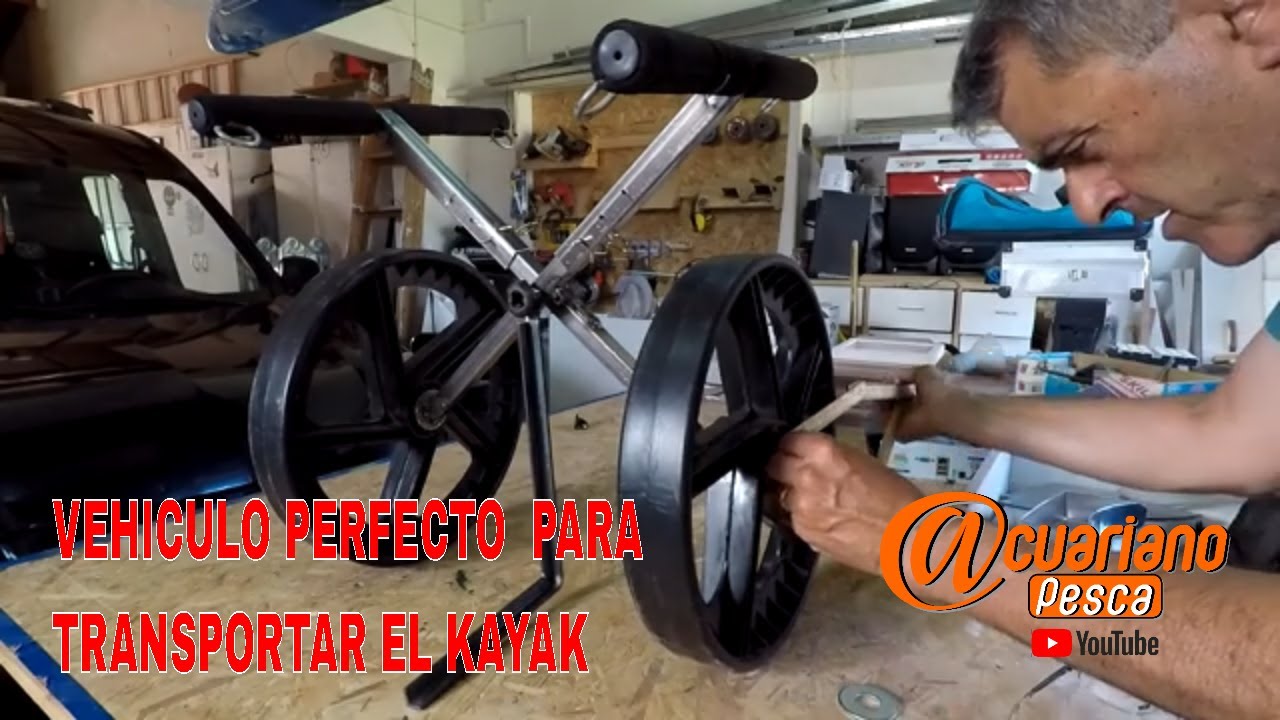 Cómo el mago construyó el VEHICULO PERFECTO para transportar su kayak