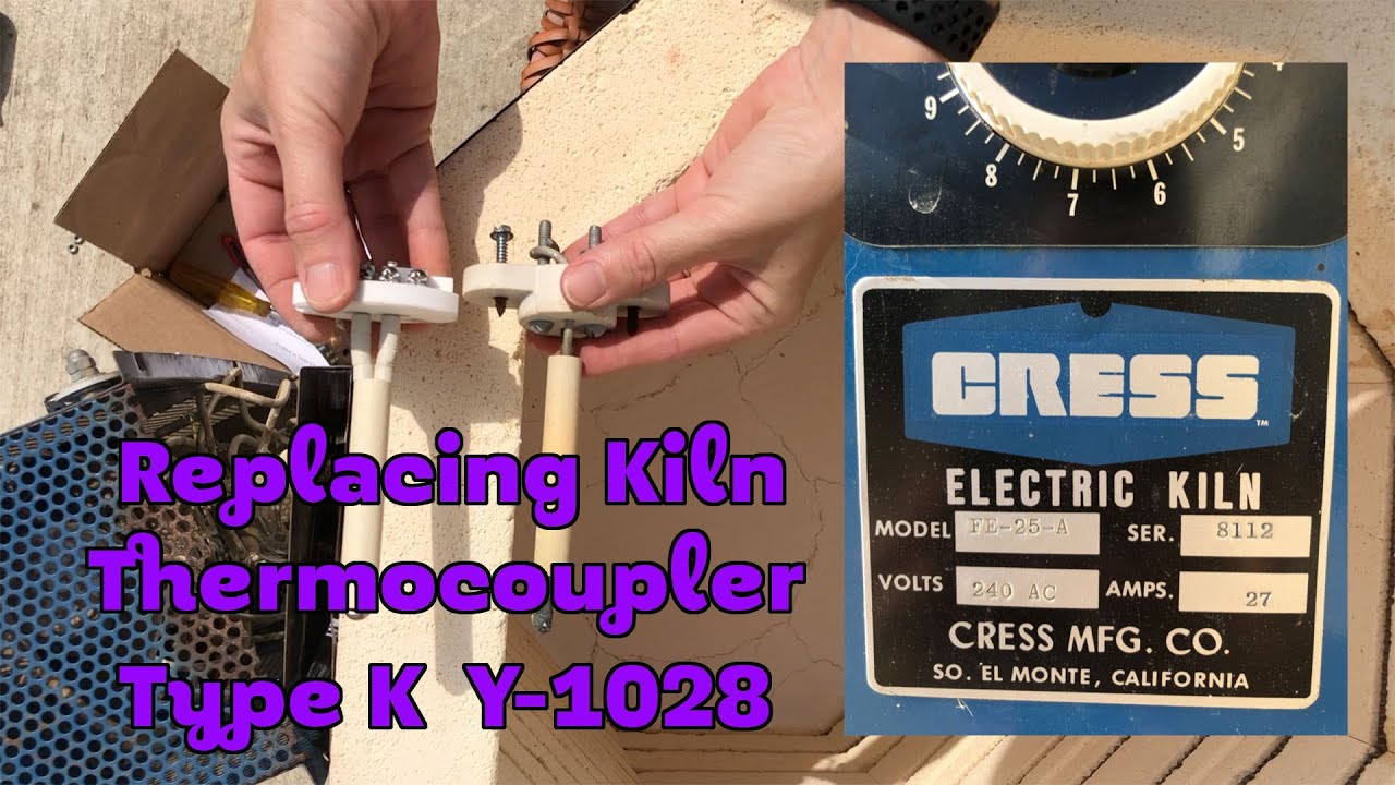 Kiln Thermocouple Replacement Type K