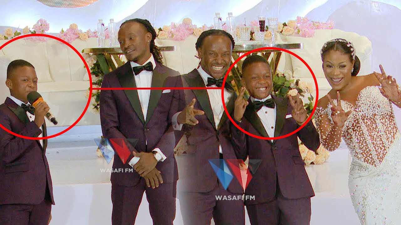 MTOTO WA BARNABA ATOA MANENO MAZITO KWENYE HARUSI - 