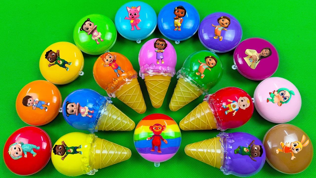 Cocomelon Slime Fun Time! JJ, TomTom, YoYo, Cody & Friends With Relaxing ASMR Moments 💖🎉