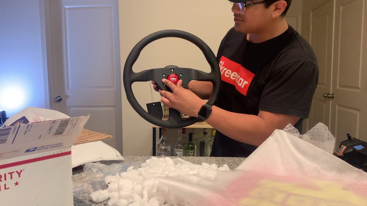 Momo Monte Carlo Steering Wheel UNBOXING!