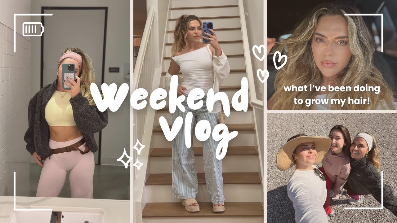Chill Weekend Vibes | Skincare & Hair Care Routine