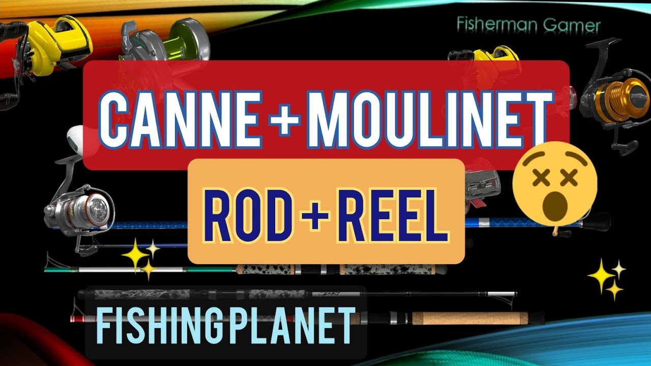 BEST SETUP - Montage Canne-Moulinet -  All Rods & Reels - Fishing Planet