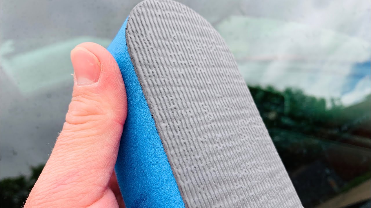 Cool Trick - How to Clean Glass With Nanoskin Autoscrub Sponge!!