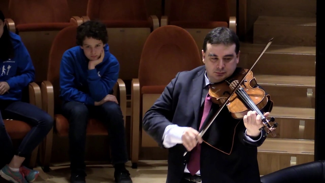Francesco Fiore - incontro con la viola Girolamo Amati 1615 