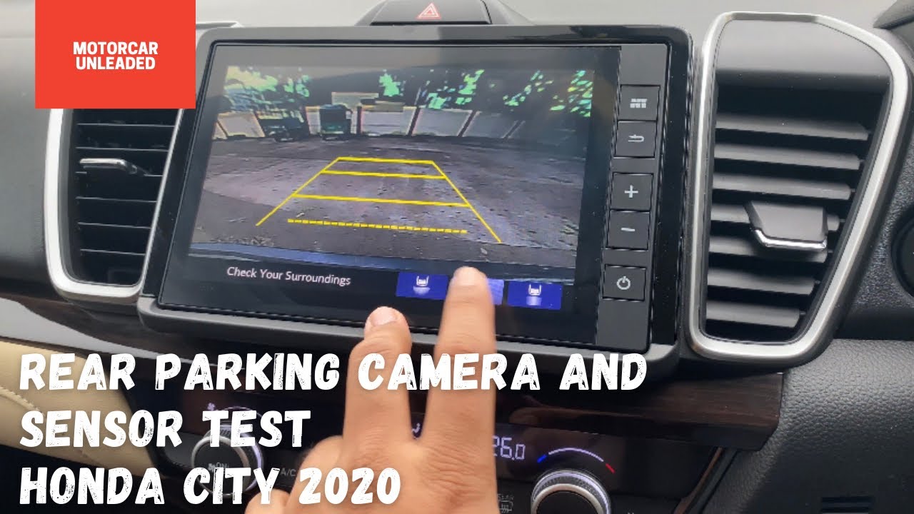 Rear Parking Sensor and camera test on honda city 2020 ZX CVT