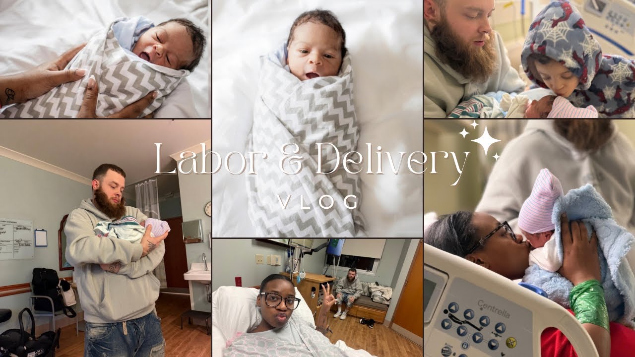 I Gave Birth the Day After My Birthday | FAST Labor & Delivery Vlog