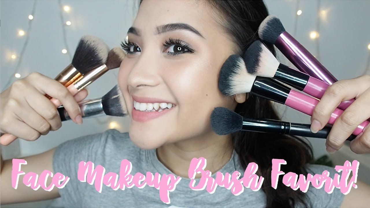 Makeup Brush Muka Favorite! // Murah dan Gampang Dicari!